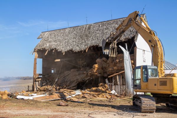 Barn Demolition in Plano