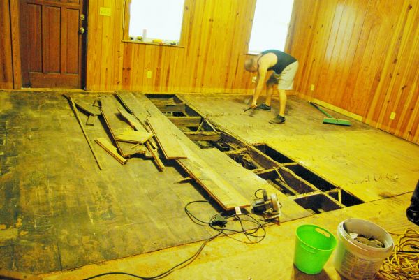 Subfloor Demolition in Plano