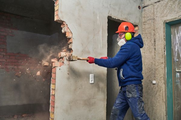 Concrete Wall Demolition in Plano